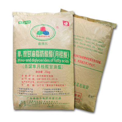 Стеарат глицерола Emulsfiers геля торта Mono &amp; дистиллированный моноглицерид GMS99